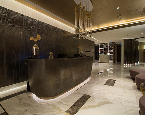 SPA recepcija - Ritz-Carlton Astana hotel